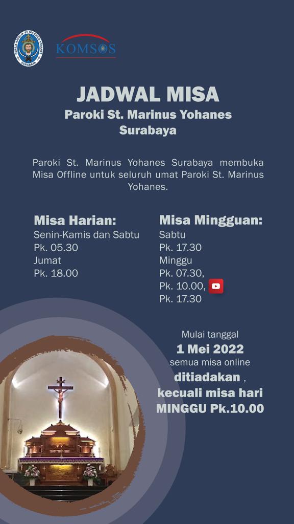 Gereja Katolik St. Marinus Yohanes :: Paroki Di Kenjeran - Surabaya ...